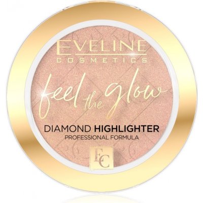 Eveline Cosmetics Feel The Glow rozjasňovač 02 Beach Glow 4 2 g – Zboží Mobilmania