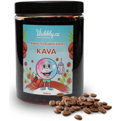 Domácí Bubble Tea z Bubbly.cz Práskací kuličky káva bez kofeinu 1 kg – Zboží Dáma