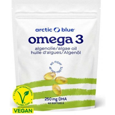Arctic blue Vegan Omega 3 Algae 60 kapslí – Hledejceny.cz