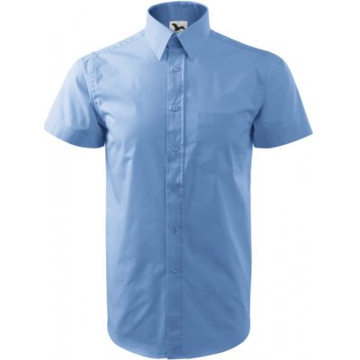 Malfini Chic pánská košile krátký rukáv MAL-20715 nebesky modrá