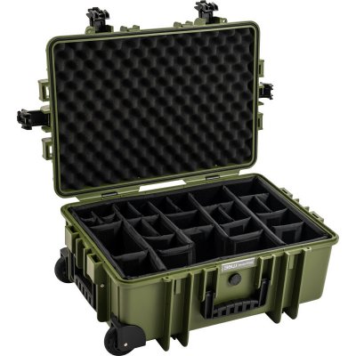 BW Outdoor Cases Type 6700 Bronze green (divider system) – Zboží Živě