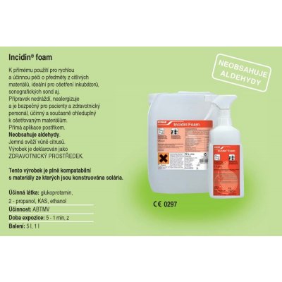 Ecolab Incidin Foam 5 l – HobbyKompas.cz