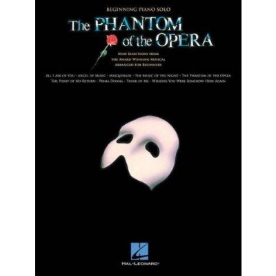 Andrew Lloyd Webber The Phantom Of The Opera Beginning Piano Solo noty, sólo klavír – Zbozi.Blesk.cz
