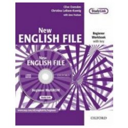 New English File beginner Workbook with key + MultiROM - Oxenden C., Latham-Koenig Ch.