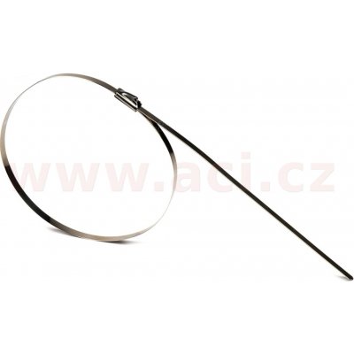 ACI Stahovací páska nerezová 7,9x400 mm (sada 100 ks) – Hledejceny.cz