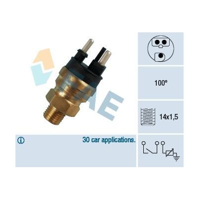 Snímač, teplota chladiva FAE 34310 | Zboží Auto