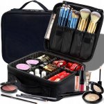 Soulima 21957 Kosmetická taštička černá – Zboží Dáma