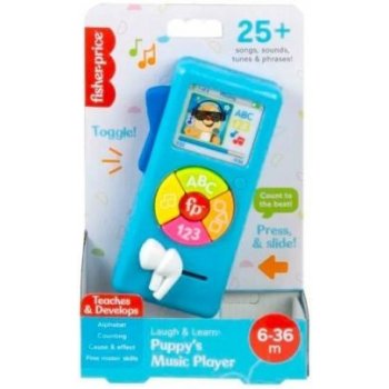 Fisher Price Pejskův hudební přehrávač CZ SK ENG HU PL HRC30 TV