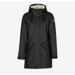 HORZE Nepromokavá Bunda do deště Billie s fleecem Černá – Zboží Dáma