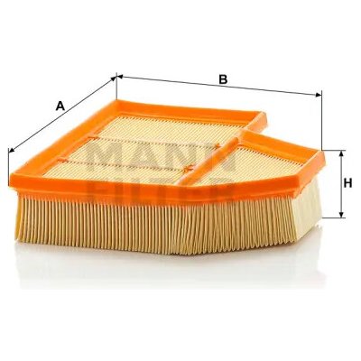 MANN FILTER Vzduchový filtr C 25 111 – Hledejceny.cz