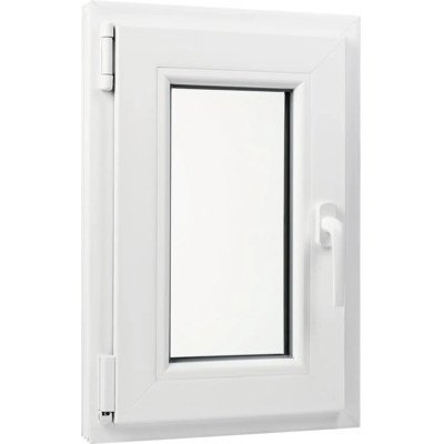 ARON Plastové okno 2.0 OS1 bílá 40x60 cm L – Sleviste.cz