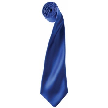 Premier Saténová kravata Colours mariňácká modrá