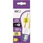 Emos Lighting LED žárovka Filament A60 7W E27 teplá bílá – Hledejceny.cz