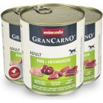 Animonda Gran Carno Hovězí & kachní srdce 0,8 kg – Zboží Mobilmania