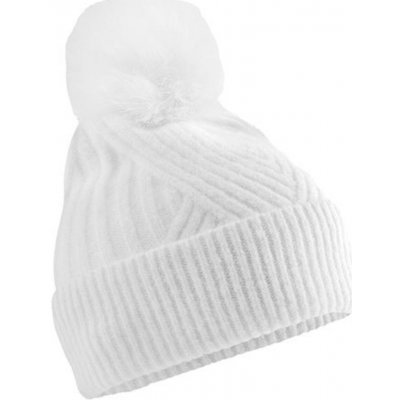 Beechfield Čepice Snow Luxe Beanie Bílá univerzal – Hledejceny.cz