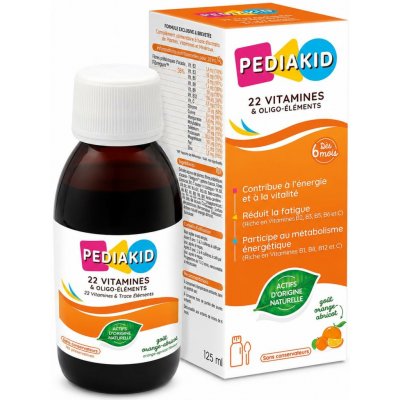 Pediakid Multivitamínový sirup pro děti s minerály 125 ml – Hledejceny.cz