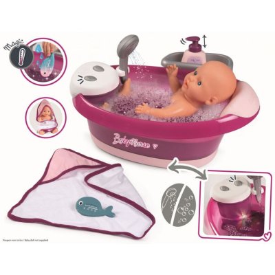 SMOBY 220359 BABY NURSE Vanička s nočníkem a s doplňky Violette – Hledejceny.cz