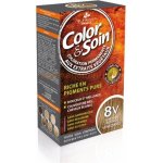 Color & Soin barva na vlasy 8V středně zlatá blond 135 ml – Hledejceny.cz