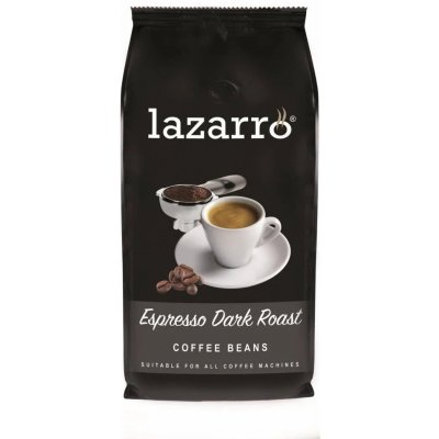 Lazarro Espresso Dark zrnková 1 kg – Hledejceny.cz
