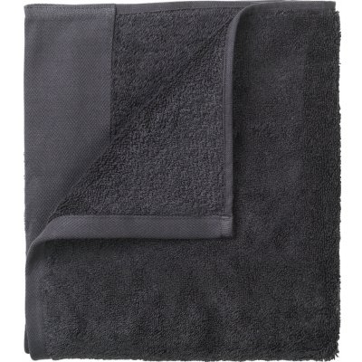 Blomus Set 2 ručníků 30 x 50 cm tmavě šedá RIVA – Zboží Mobilmania