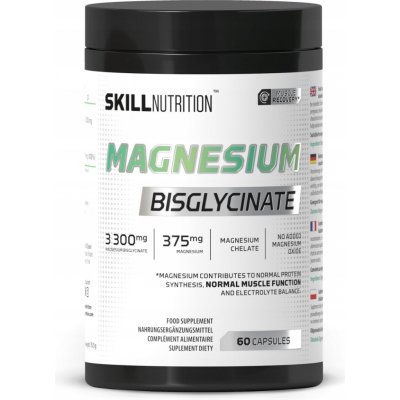 Skill Nutrition Magnesium Bisglycinate 60 Kapslí – Hledejceny.cz