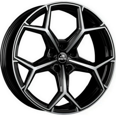 ANTERA A101 10.5x22 5x112 ET30 piano black diamond – Hledejceny.cz