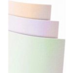 Tvrdý perleťový papír plátno bílé se zeleným nádechem A4
