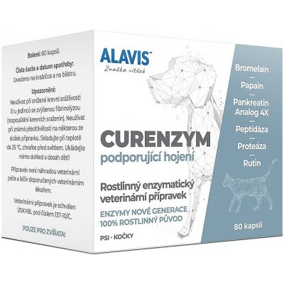 Alavis Curenzym Enzymoterapia 80 cps – Hledejceny.cz