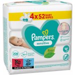 Pampers ubrousky Sensitive 4 x 52 ks – Zboží Mobilmania