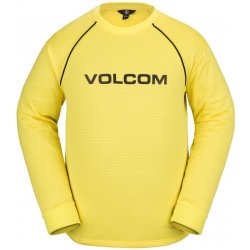 Volcom Waffle Backed Crew Fleece citron 23