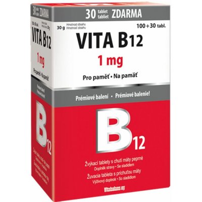 Vitabalans Vita B12 1 mg 130 tablet – Hledejceny.cz