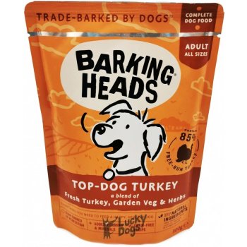 Barking Heads Top Dog Turkey 300 g