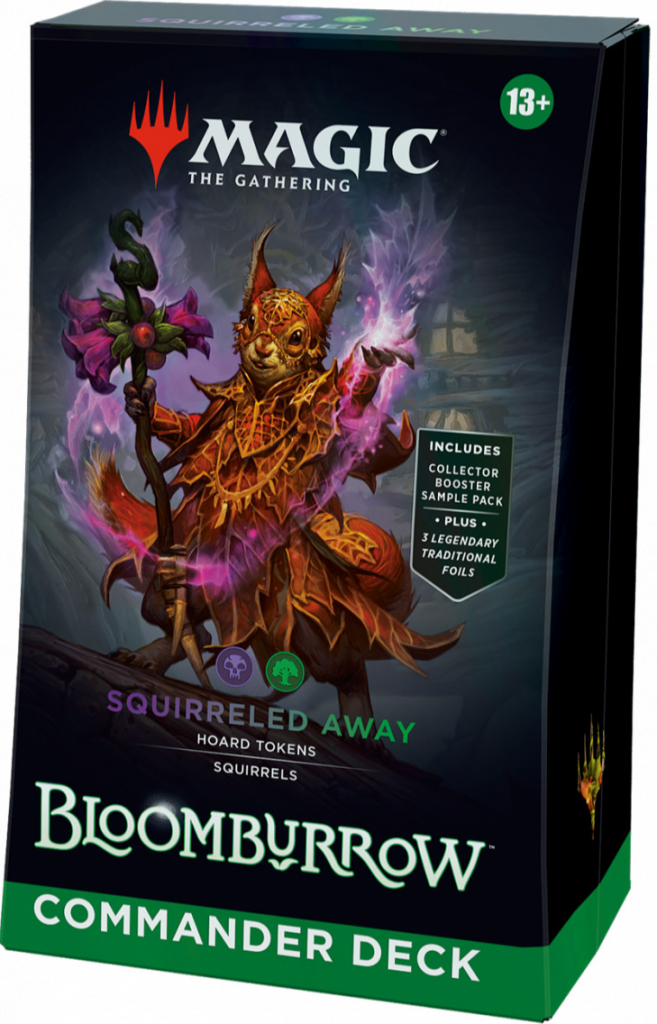 Wizards of the Coast Magic The Gathering Bloomburrow Squirreled Away Commander Deck