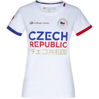 CZECHMANIA Tričko CZECH REPUBLIC z Olympijské kolekce Bílá – Sleviste.cz