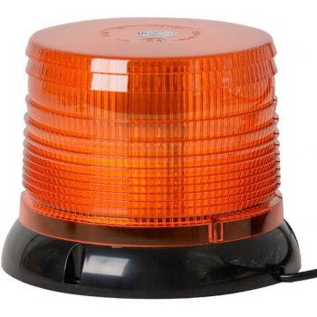 4CARS Výstražný LED maják oranžový 12 / 24V 100 LED
