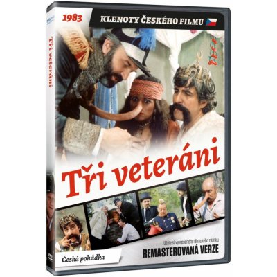 Tři veteráni DVD – Zboží Mobilmania