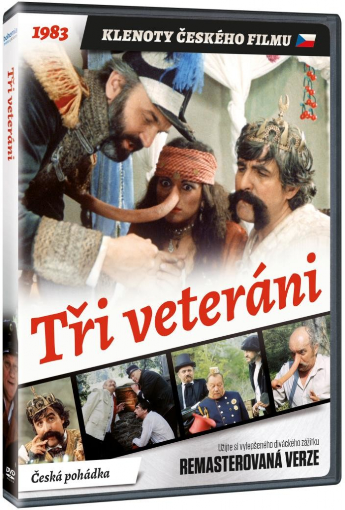 Tři veteráni DVD