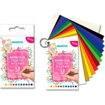 Mungyo watercolor cestovní kartonová sada 12 ks – Sleviste.cz