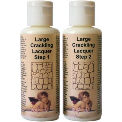 Daily ART Velký Krakelovací lak 2x50 ml – Zboží Dáma