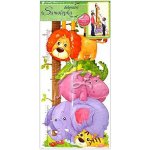 Anděl 10099 samolepící dekorace zvířátka v zoo 70x33cm – Zboží Mobilmania