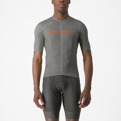 Castelli Prologo lite Gunmetal gray/brilliant orange – Zboží Mobilmania