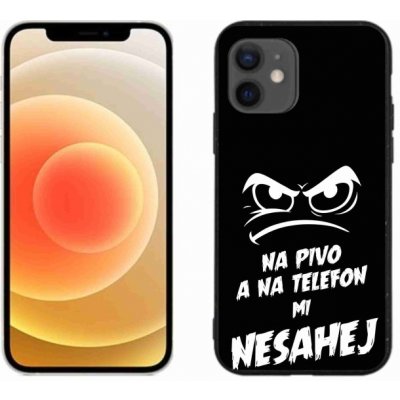 mmCase na iPhone 12 mini - pivní motiv 2 černé pozadí – Zboží Mobilmania