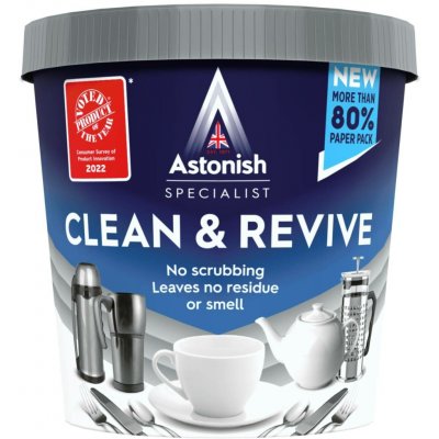 Astonish Specializovaný prášek na vyčištění a oživení nádobí 350 g – HobbyKompas.cz