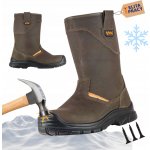 VM EDINBURGH 5180-S3 zimní poloholeňová Hnědá – Zbozi.Blesk.cz