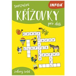 Senzační křížovky pro děti - zelený sešit