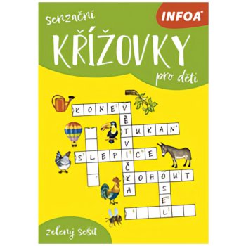 Senzační křížovky pro děti - zelený sešit