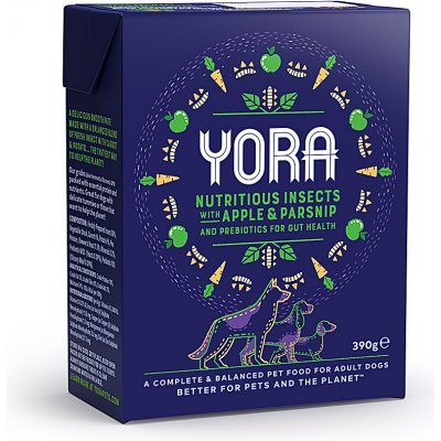Yora Adult Insects s jablkem a pastiňákem 390 g – Zboží Mobilmania