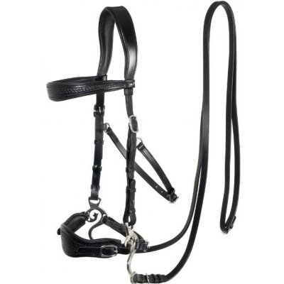 Hackamore uzdečka F.R.A. Fiore black – Hledejceny.cz