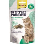 GimCat Nutri Pockets se šantou kočičí 60 g – Hledejceny.cz