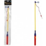Hůlka k lampionu svítící plast 50cm na baterie v sáčku 9x57x2cm – Zboží Dáma